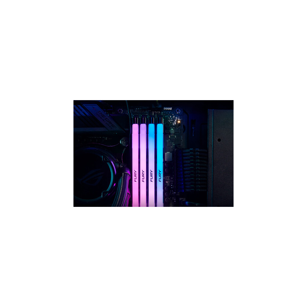 Модуль пам'яті для комп'ютера DDR5 96GB (2x48GB) 6400 MHz Renegade RGB XMP Kingston Fury (ex.HyperX) (KF564C32RSAK2-96) - изображение 9