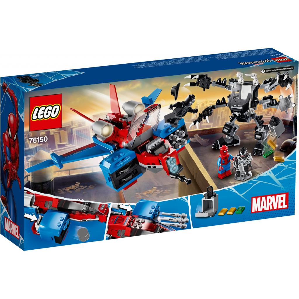 Конструктор LEGO Спайдерджет проти робокостюма Венома (76150) - зображення 6