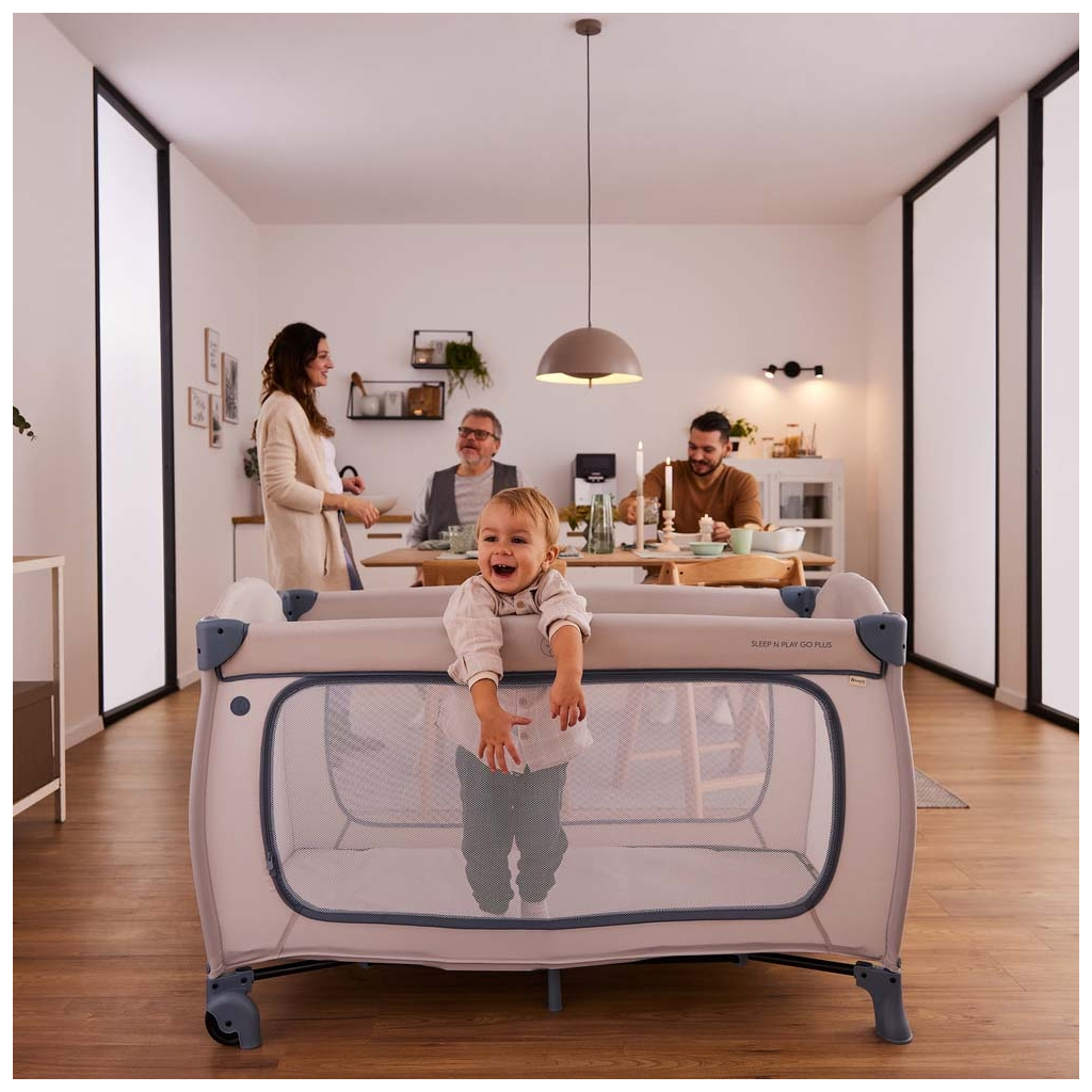 Дитячий манеж Hauck Sleep N Play Go Plus Dusty Cork (60090-0) - зображення 11