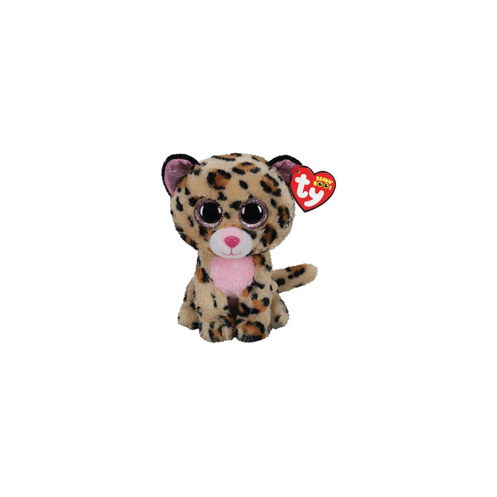 М'яка іграшка Ty Beanie Boo's Леопард Livvie 25 см (36490) - зображення 1