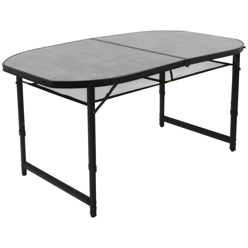 Туристичний стіл Bo-Camp Northgate Oval 150x80 cm Black/Grey (1404188) - зображення 1