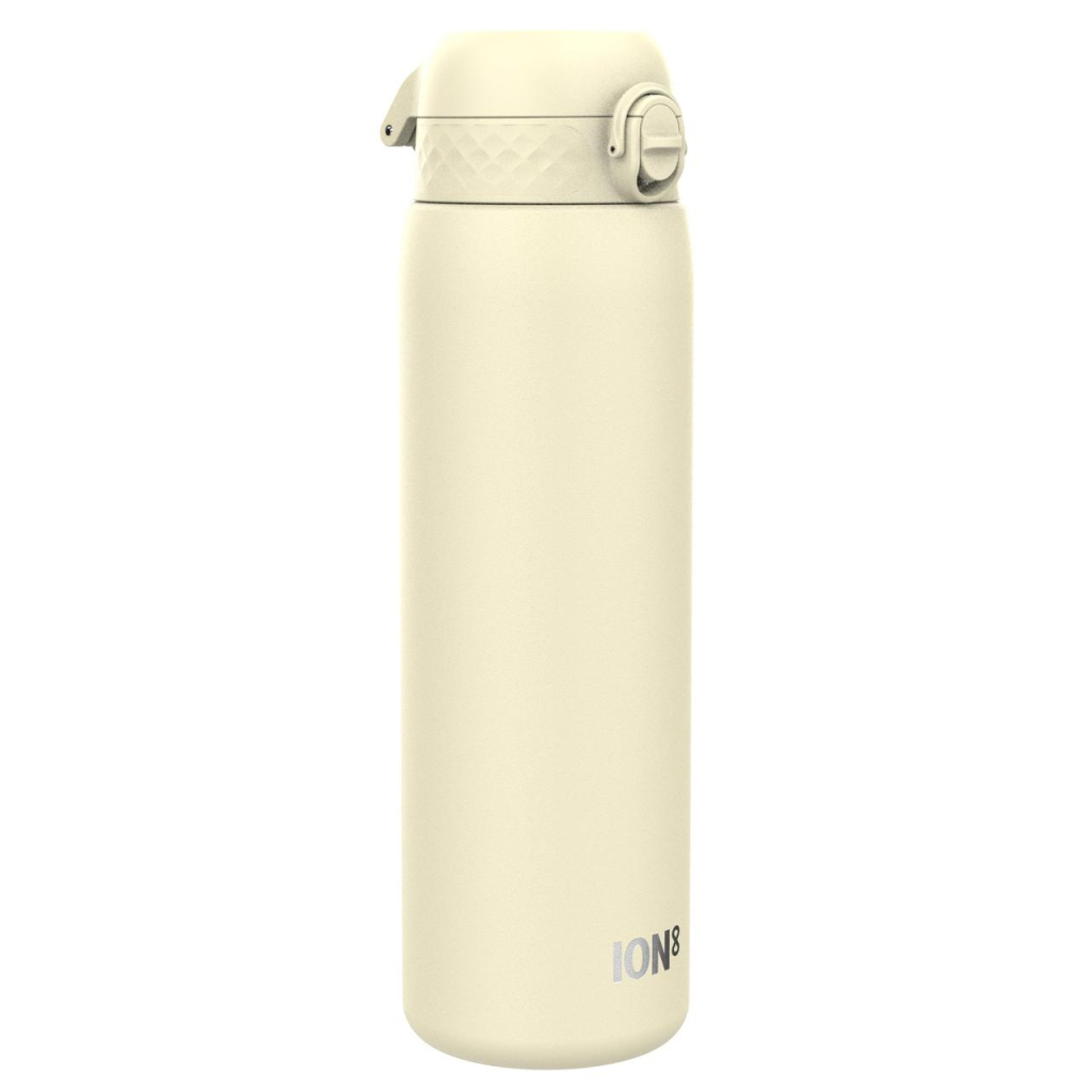 Пляшка для води ION8 OneTouch Stainless Steel 1200 мл Creamy White (I8SS1000CWHI) - зображення 1