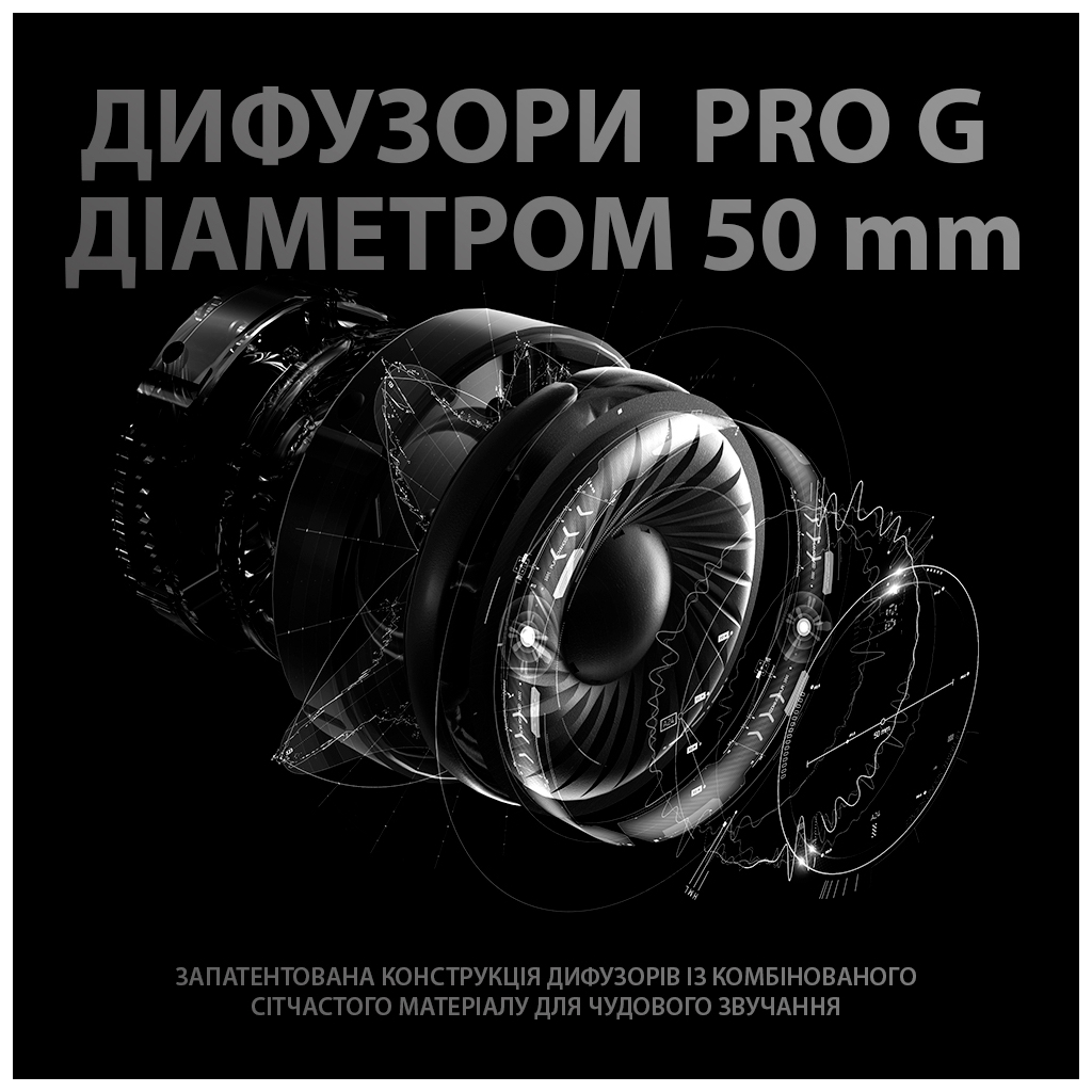 Навушники Logitech G PRO X Gaming Headset Black (981-000818) - зображення 5