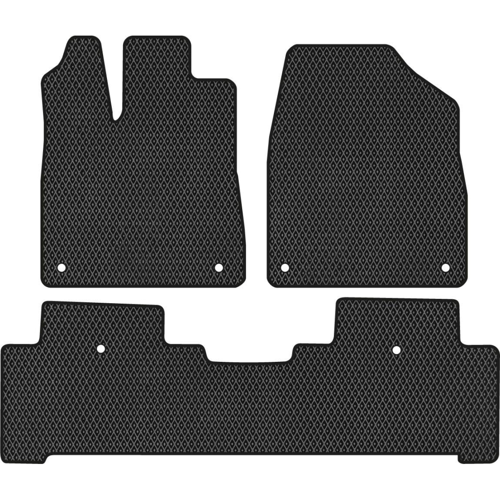 Килимок в салон EVAtech Acura MDX (YD3) Hybrid Restyling 2016-2020 3 по (AA21948ZV3TL6RBB) - зображення 1