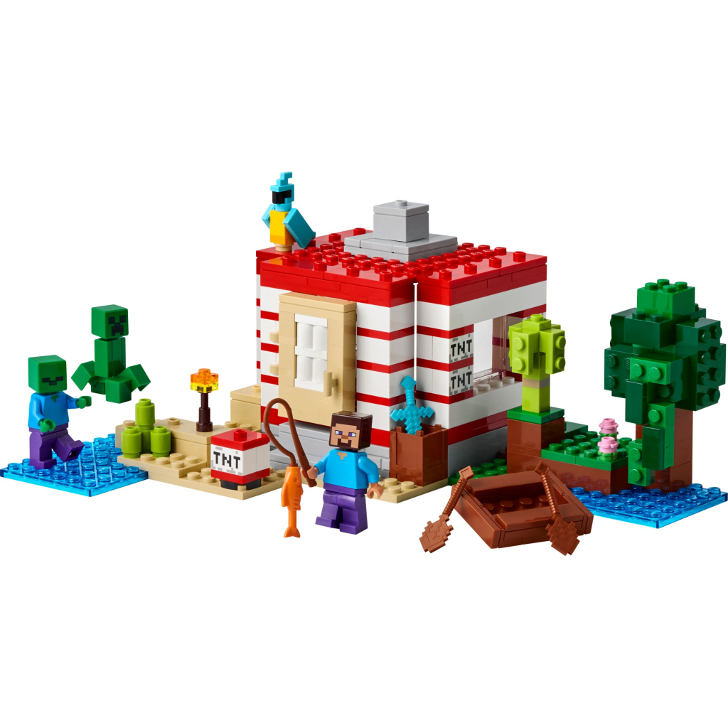 Конструктор LEGO Minecraft Будинок із вибухівки в джунглях (21275) - зображення 2