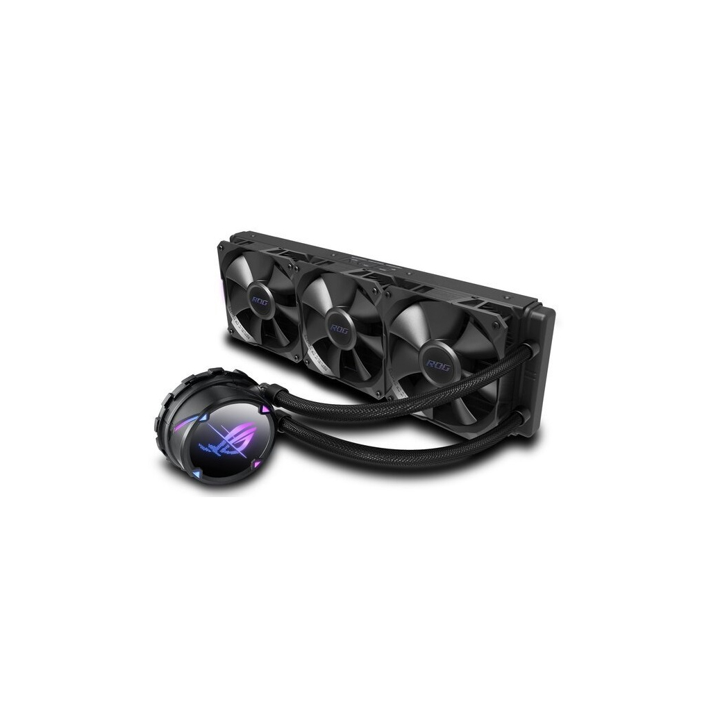 Система рідинного охолодження ASUS ROG STRIX LC II 360 Intel LGA 1700, 1200, 115x, 2011, 2011-3, 2066 AMD AM4, TR4 (90RC00F0-M0UAY0) - зображення 1