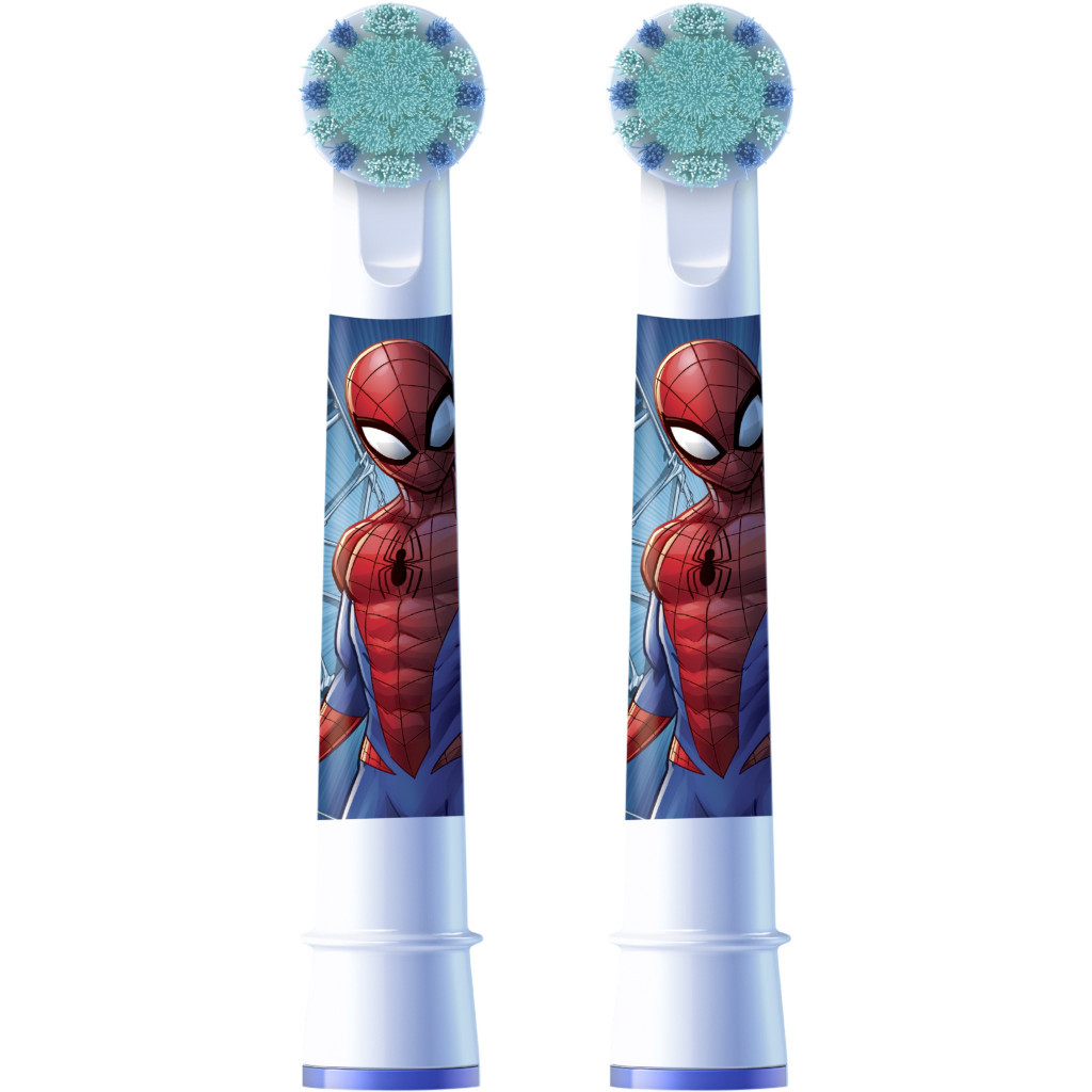 Насадка для зубної щітки Oral-B Kids Людина-павук, 2 шт (8006540805008) - зображення 2