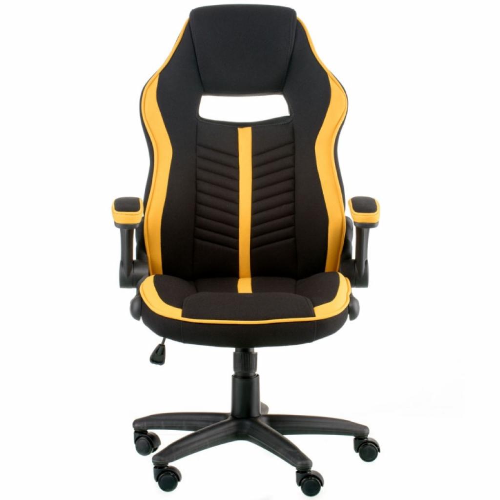 Крісло ігрове Special4You Prime black/yellow (E5548) - зображення 2