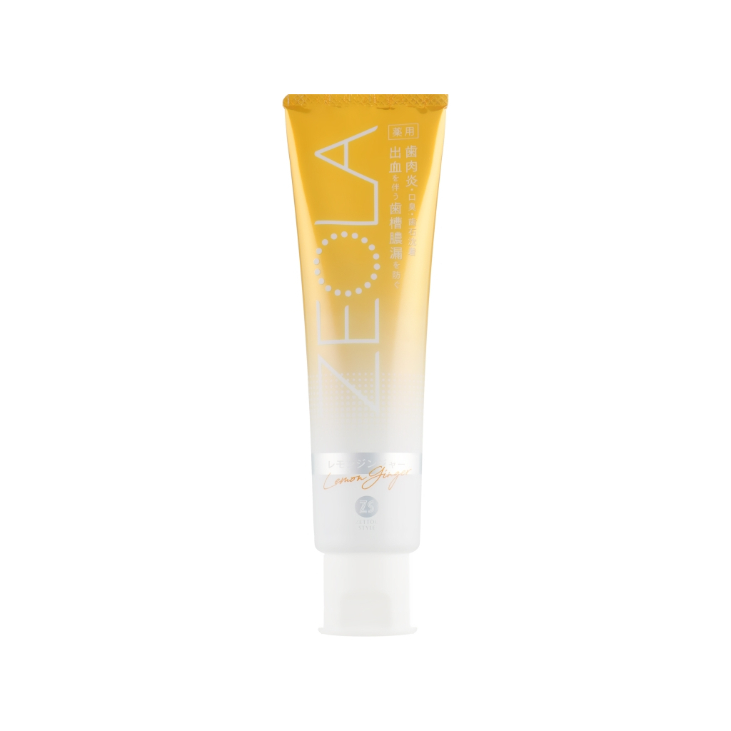 Зубна паста Zettoc Zeola Lemon Ginger Лимон та імбир 100 г (4582118954339) - зображення 1