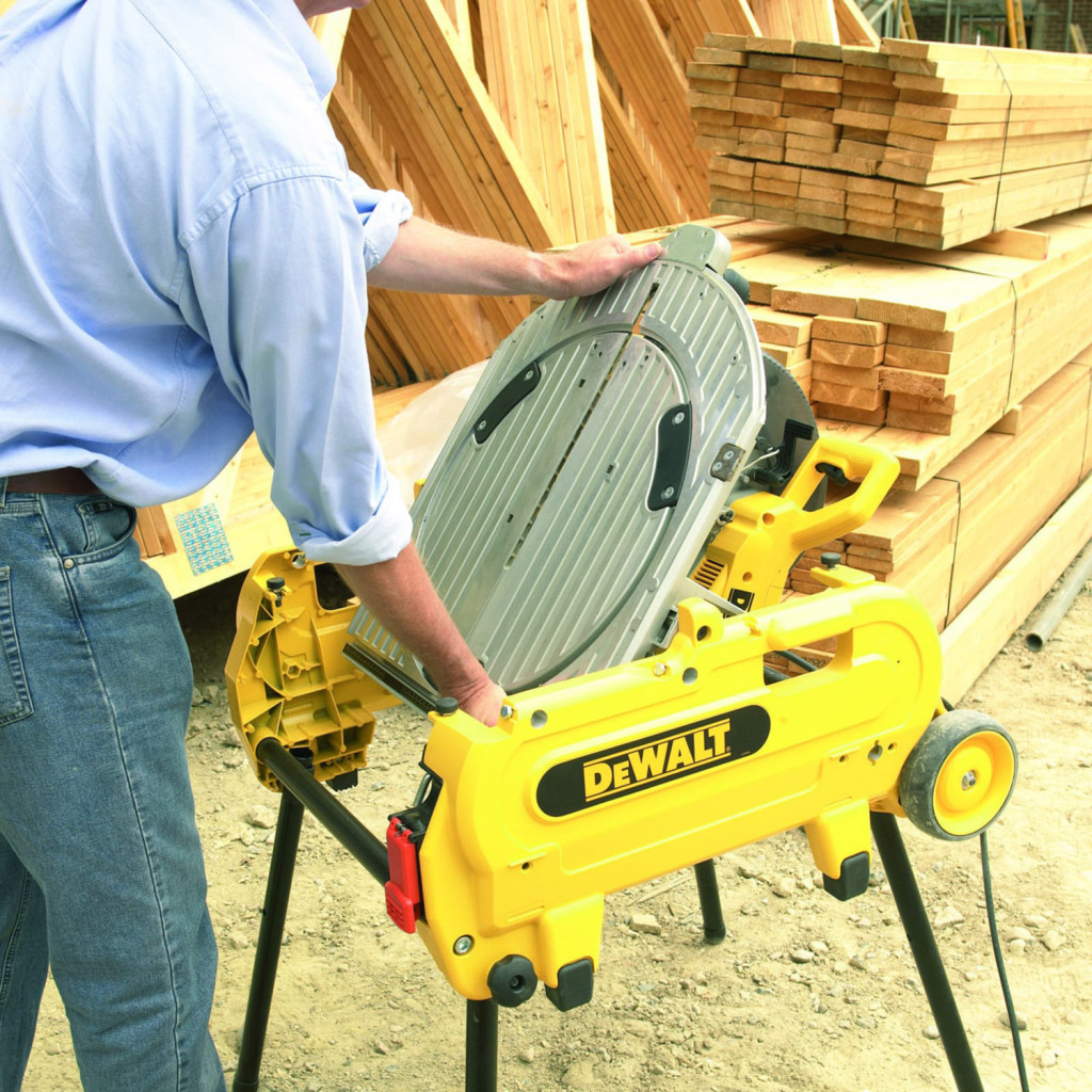 Торцювальна пила DeWALT 2000 Вт, 305х30мм, 4000 об/хв, вага 42 кг (D27107) - зображення 11