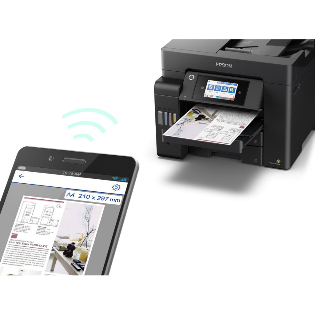 Багатофункціональний пристрій Epson L6550 c WiFi (C11CJ30404) - зображення 10