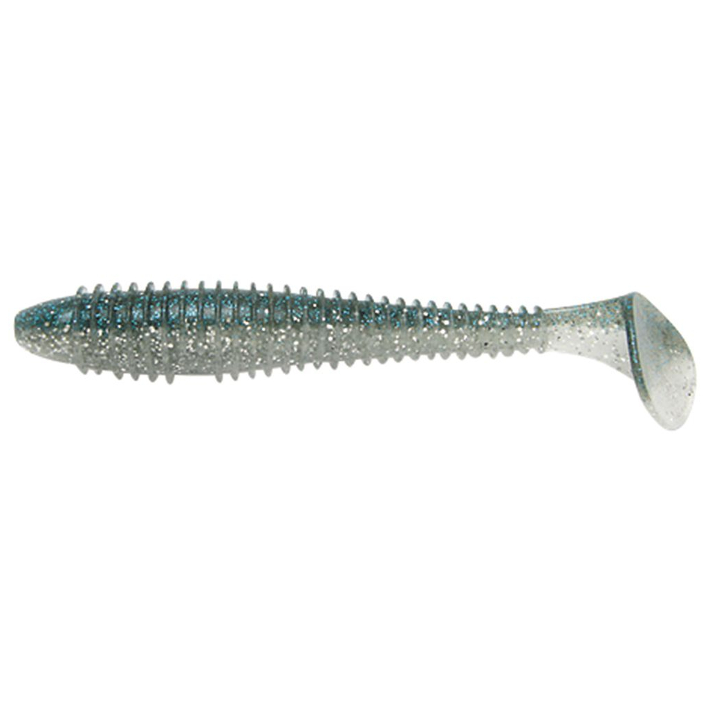 Силікон рибальський Keitech Swing Impact FAT 4.3" (6 шт/упак) ц:431 silver shiner (1551.08.79) - зображення 1