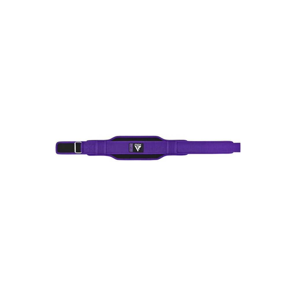 Атлетичний пояс RDX RX5 Double Belt неопреновий Purpel S (WBD-RX5PR-S) - зображення 2