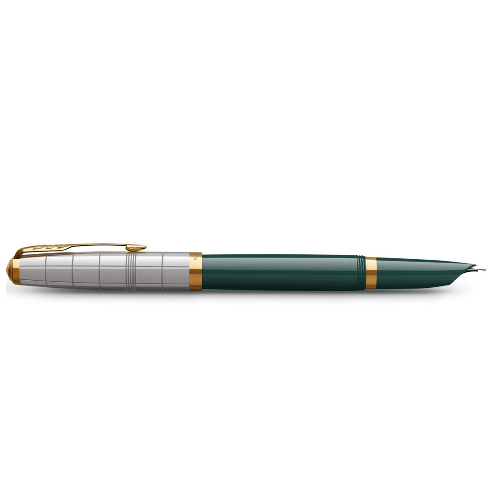 Ручка пір'яна Parker PARKER 51 Premium Forest Green GT  FP F (56 311) - зображення 4