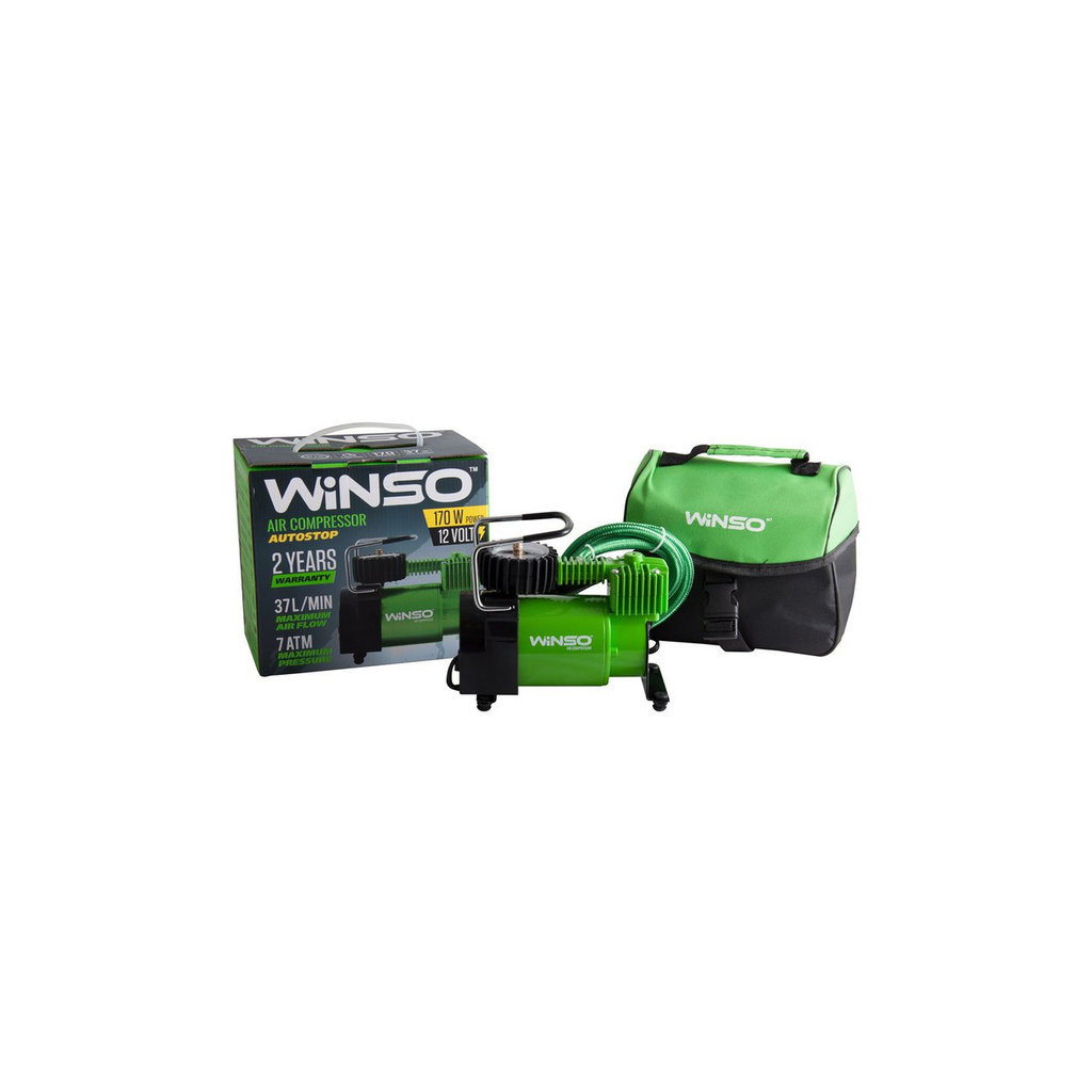 Автомобільний компресор WINSO з автостопом 37 л/хв (124000) - изображение 7