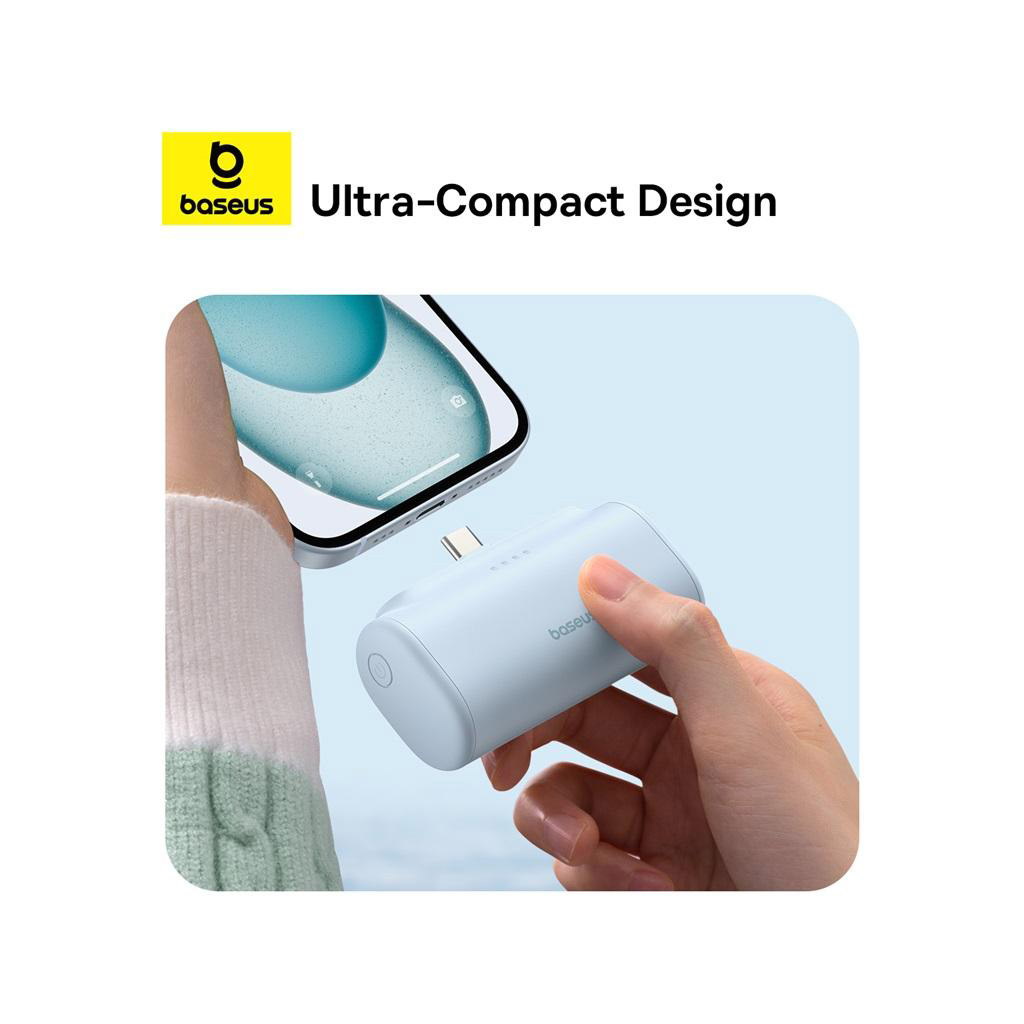 Батарея універсальна Baseus Compact 4900mAh 20W Type-C, Black (PPWC05T) (P10068302112-00) - зображення 4