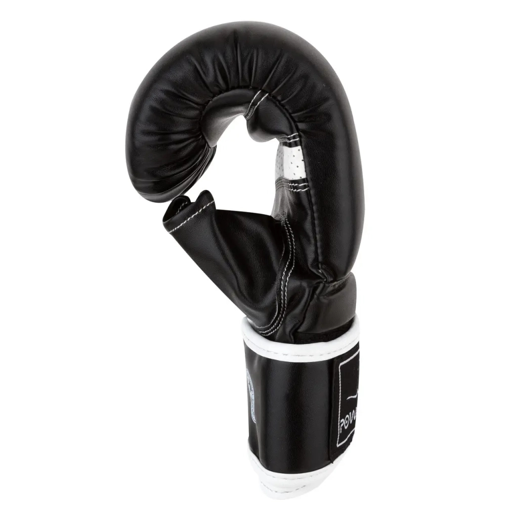 Снарядні рукавички PowerPlay 3025 Чорно-Білі M (PP_3025_M_Black/White) - зображення 5