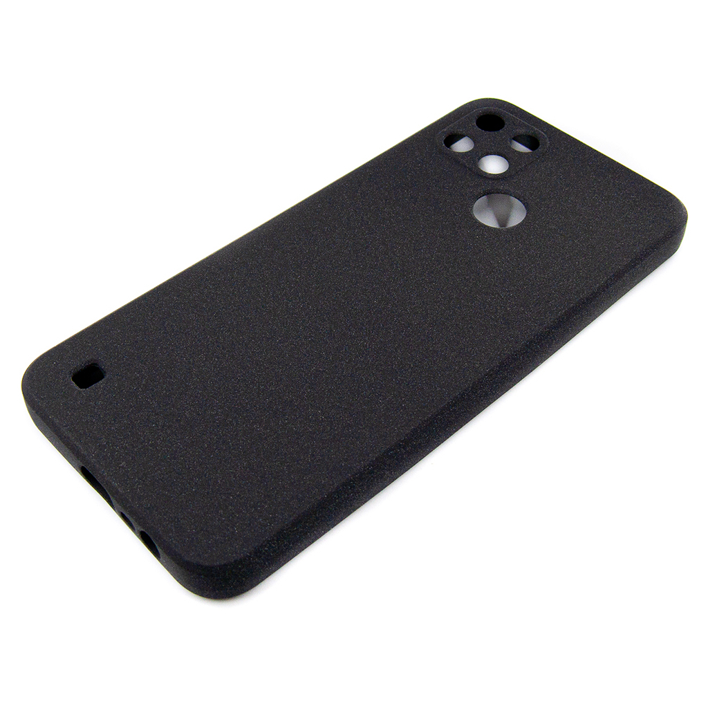 Чохол до мобільного телефона Dengos Carbon Realme C25y (black) (DG-TPU-CRBN-145) - зображення 2