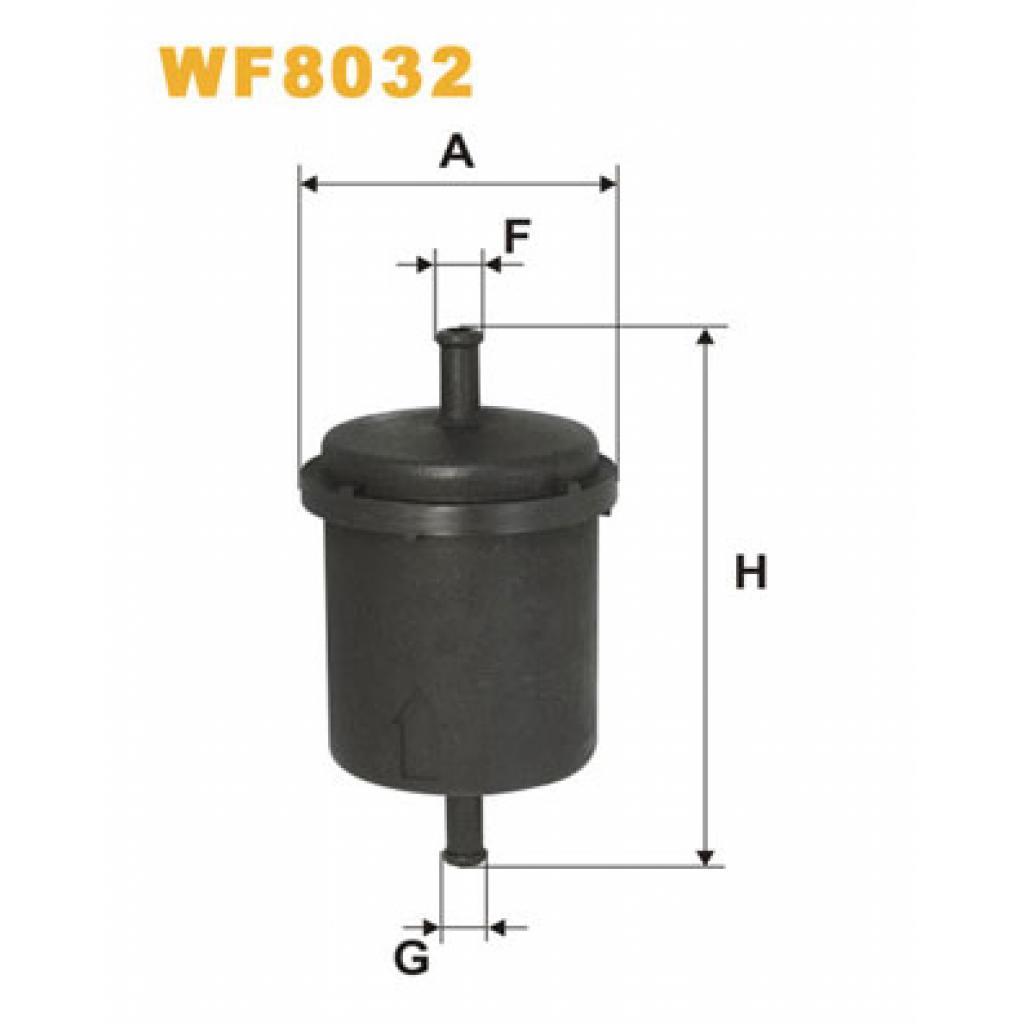 Фільтр паливний Wixfiltron WF8032 - зображення 1