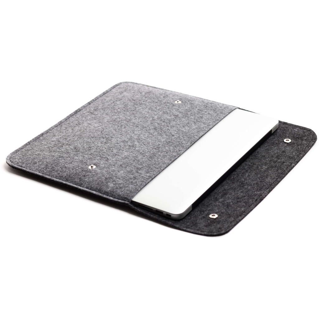 Чохол до ноутбука Gmakin 14 Macbook Pro, Black/Gray (GM05-14) - зображення 5