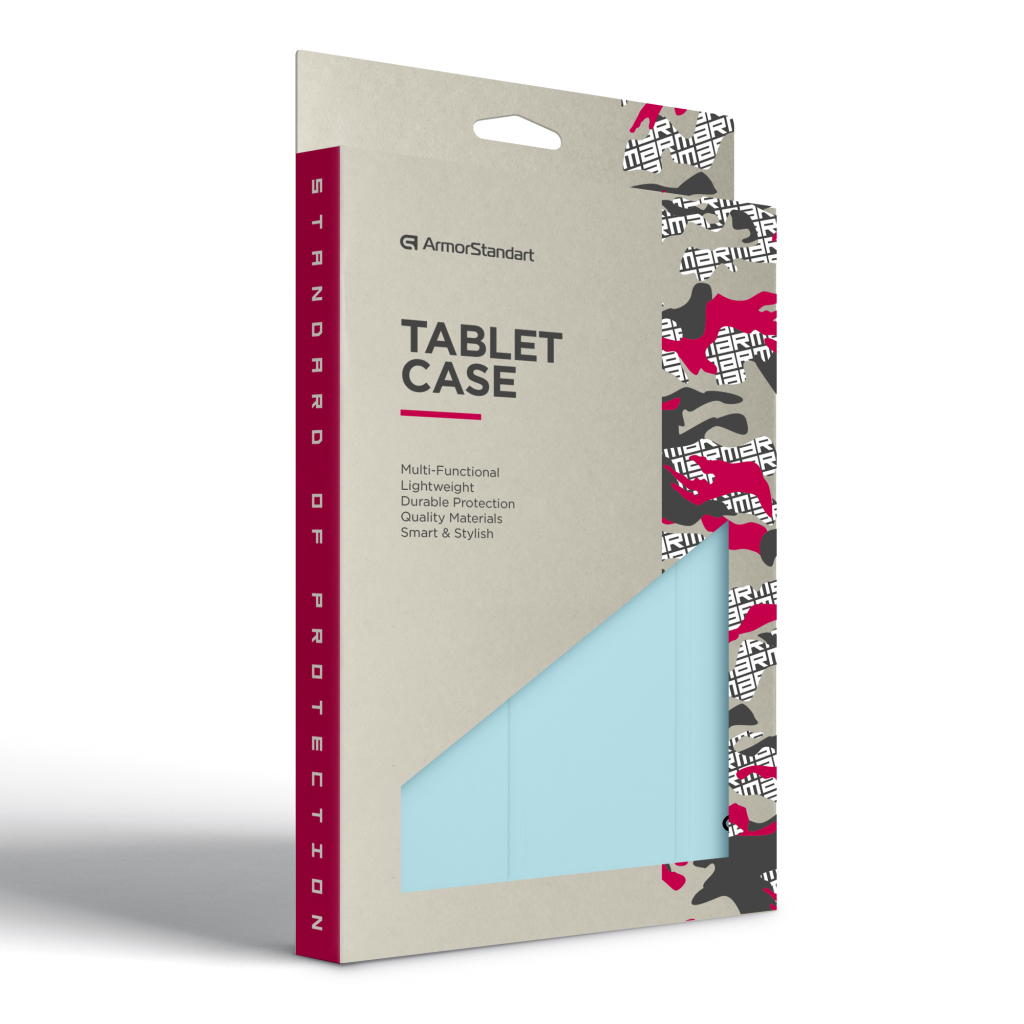 Чохол до планшета Armorstandart Flex Case Xiaomi Redmi Pad 2 Light Blue (ARM86103) - зображення 3