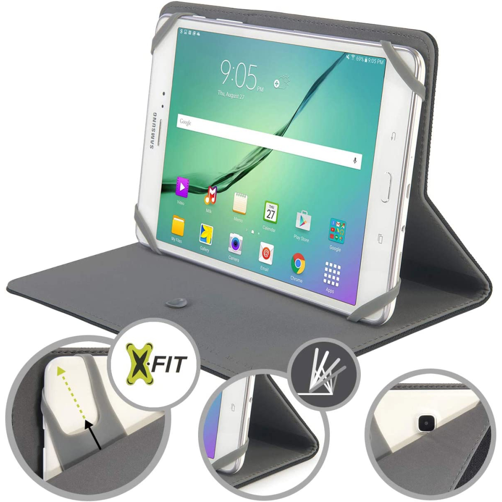 Чохол до планшета Tucano Vento Universal 7-8" black (TAB-VT78) - зображення 4