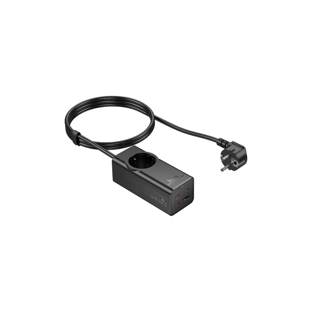 Мережевий фільтр живлення HOCO NS9 (6942007638494) - зображення 1