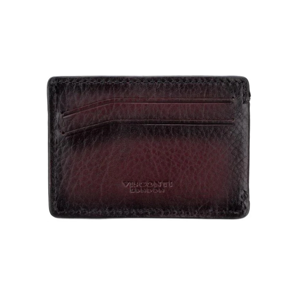 Кардхолдер Visconti MT86 Luc Burnish Burgundy (MT86 B/BG) - изображение 3