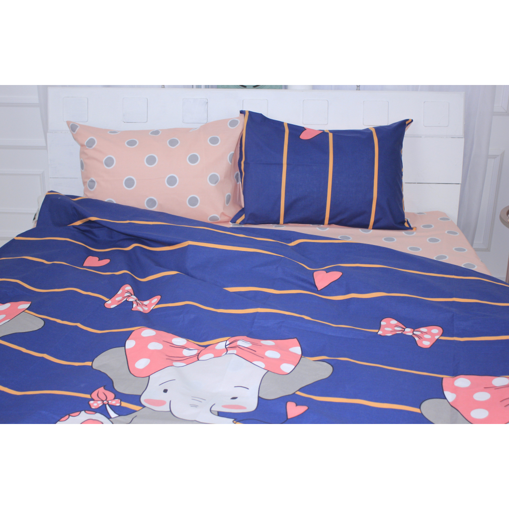 Постільна білизна MirSon Бязь 17-0539 Elephant 200х220 (2200003798203) - зображення 2