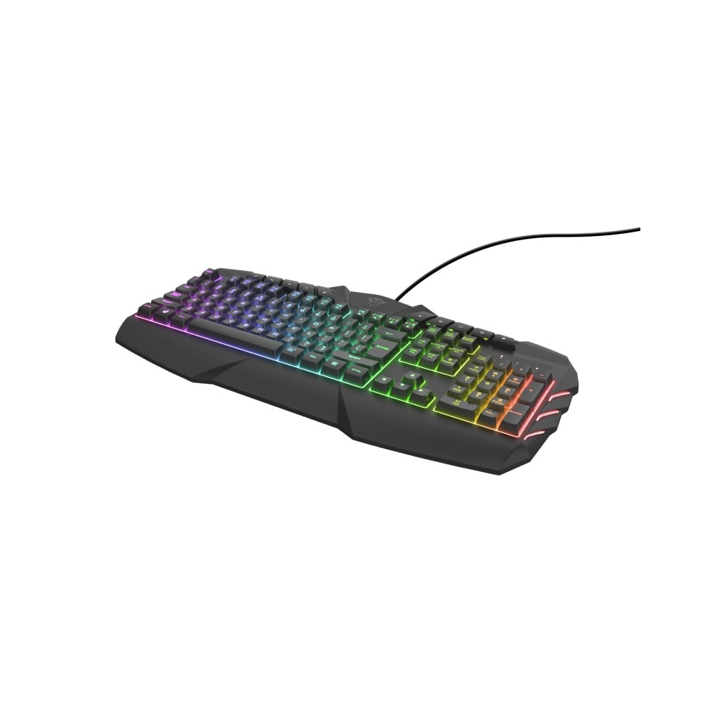 Клавіатура Trust GXT881 Odyss Semi-Mech USB Black (24303) - зображення 6