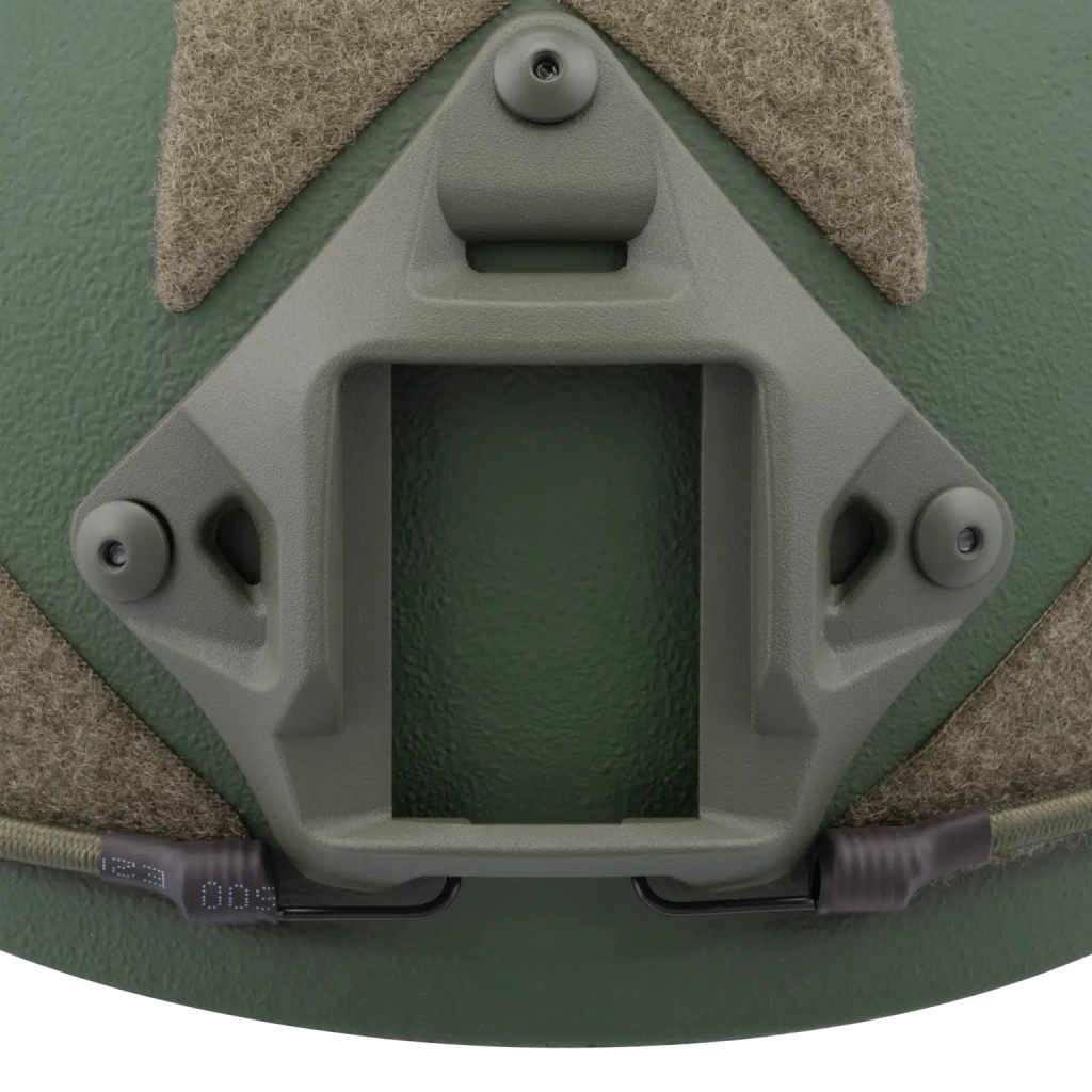 Шолом військовий Ukrainian Armor FAST Устраш 1.0, розмір M, зелений (FASTMRG) - изображение 9