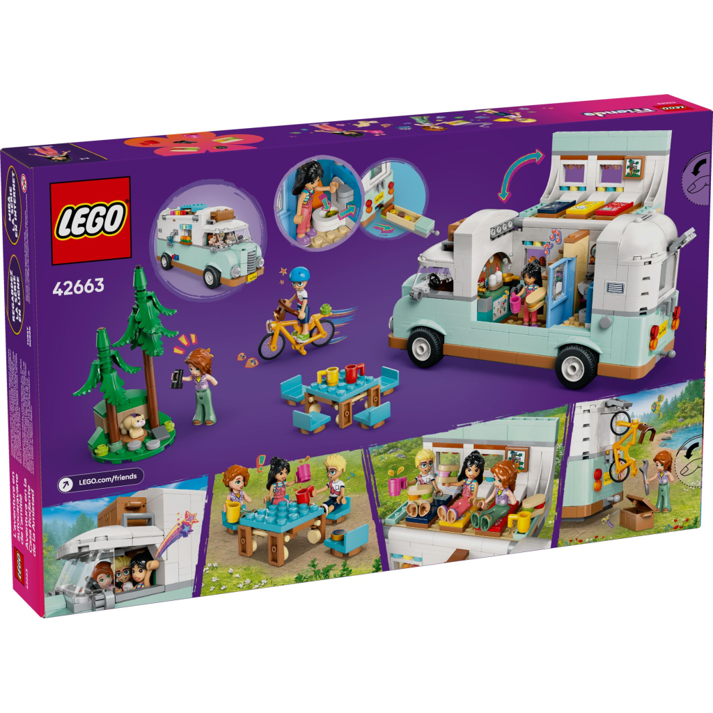 Конструктор LEGO Friends Пригоди на фургоні дружби (42663) - зображення 10