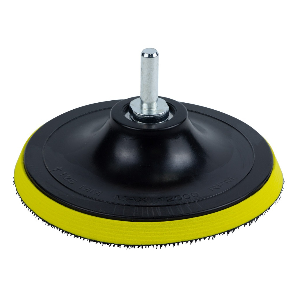 Круг зачистний Sigma м'який шліфувальний 125мм з липучкою (9182151) - зображення 1