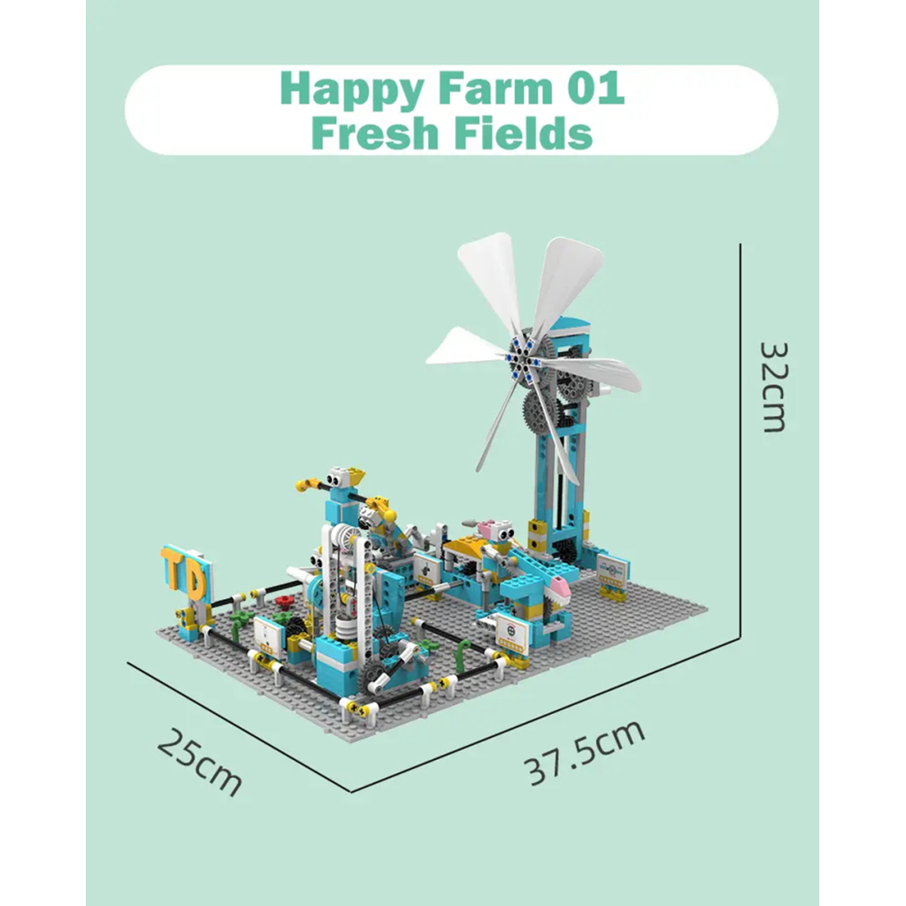 Конструктор Makerzoid Happy Farm Fresh Fields (MKZ-HF-01) - зображення 3