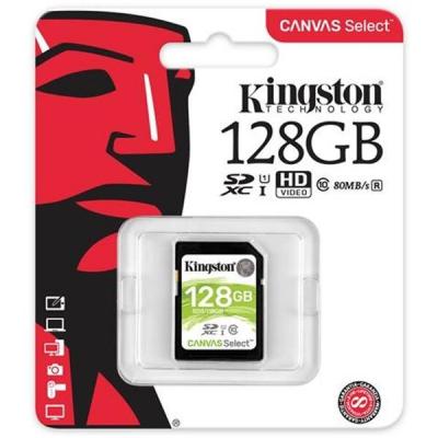 Карта пам'яті Kingston 128GB SDXC class 10 UHS-I (SDS/128GB) - зображення 3