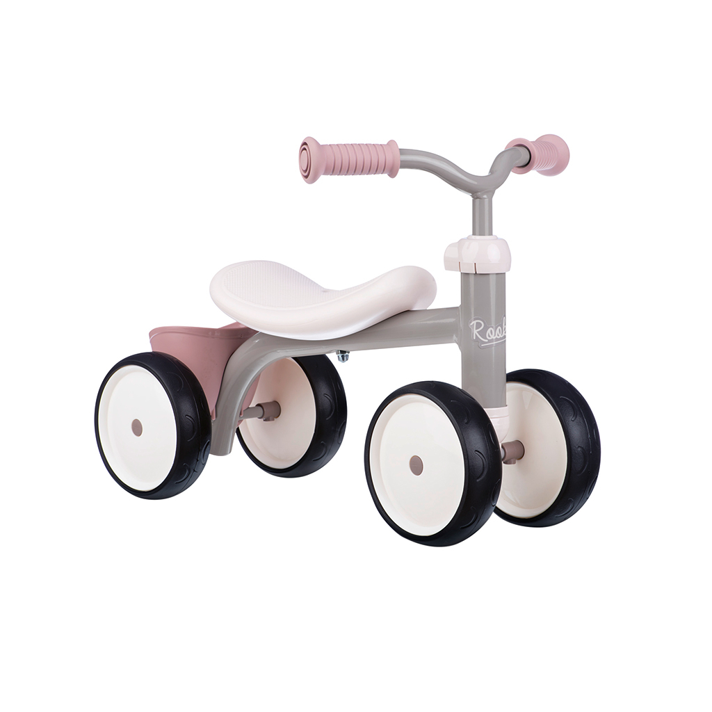 Біговел Pico металевий чотирьох колісний, пудра (721405) - зображення 1