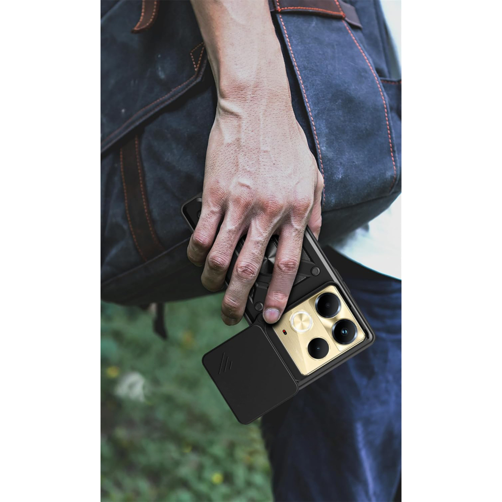 Чохол до мобільного телефона BeCover Military Infinix Note 40 Pro (X6851) Black (712160) - зображення 6