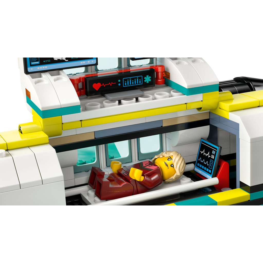 Конструктор LEGO City Літак швидкої медичної допомоги (60465) - зображення 6