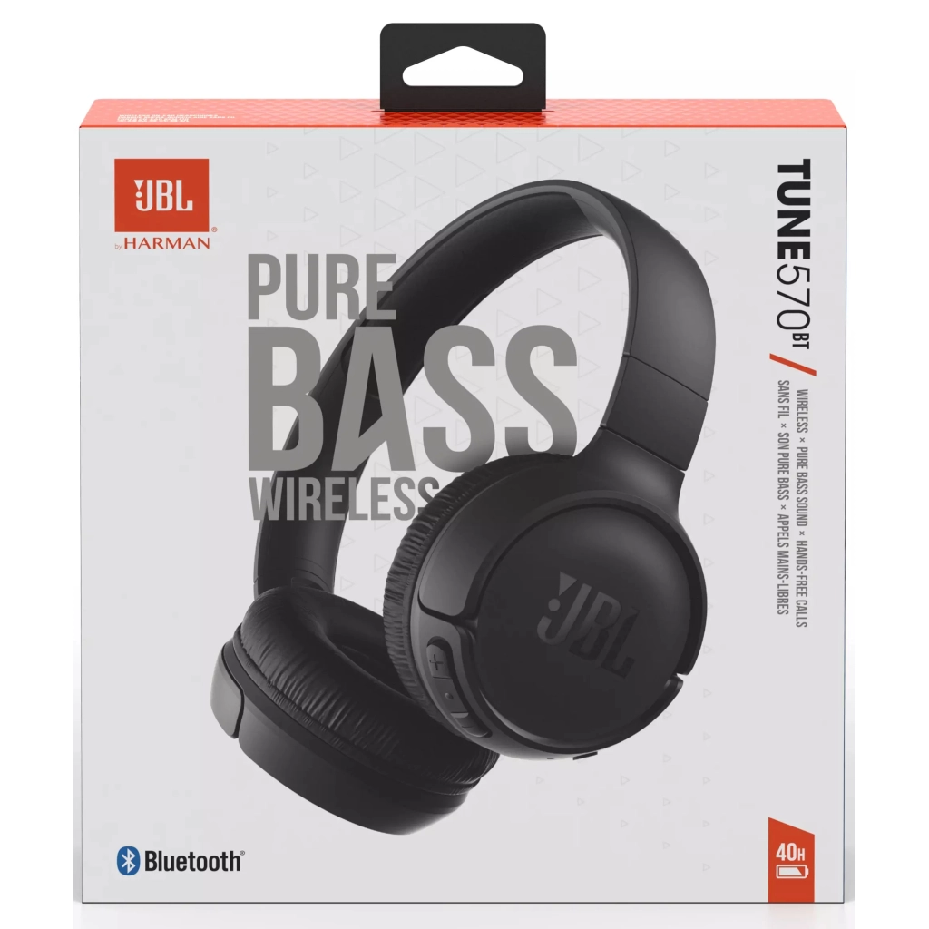 Навушники JBL Tune 570BT Black (JBLT570BTBLKEU) - зображення 3