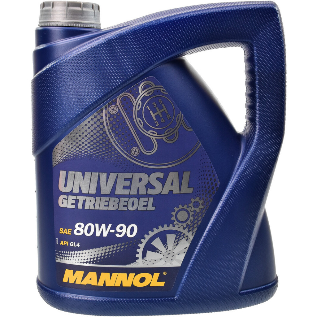 Трансмісійна олива Mannol UNIVERSAL GETRIEBEOEL 4л 80W-90 (MN8107-4) - зображення 1