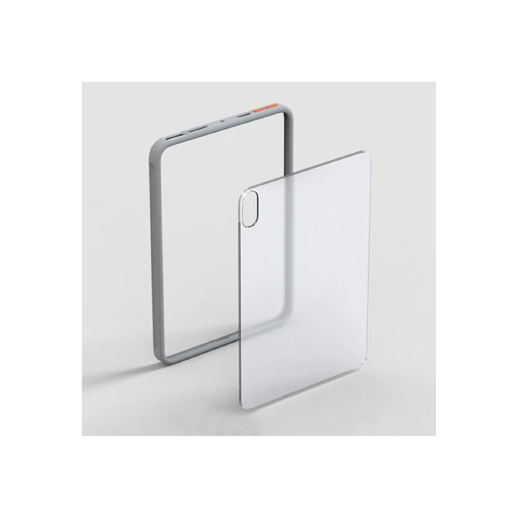 Чохол до планшета BeCover Transparancy Shell Edge Gray BeCover Apple iPad Mini 6 2021 (712927) - зображення 3