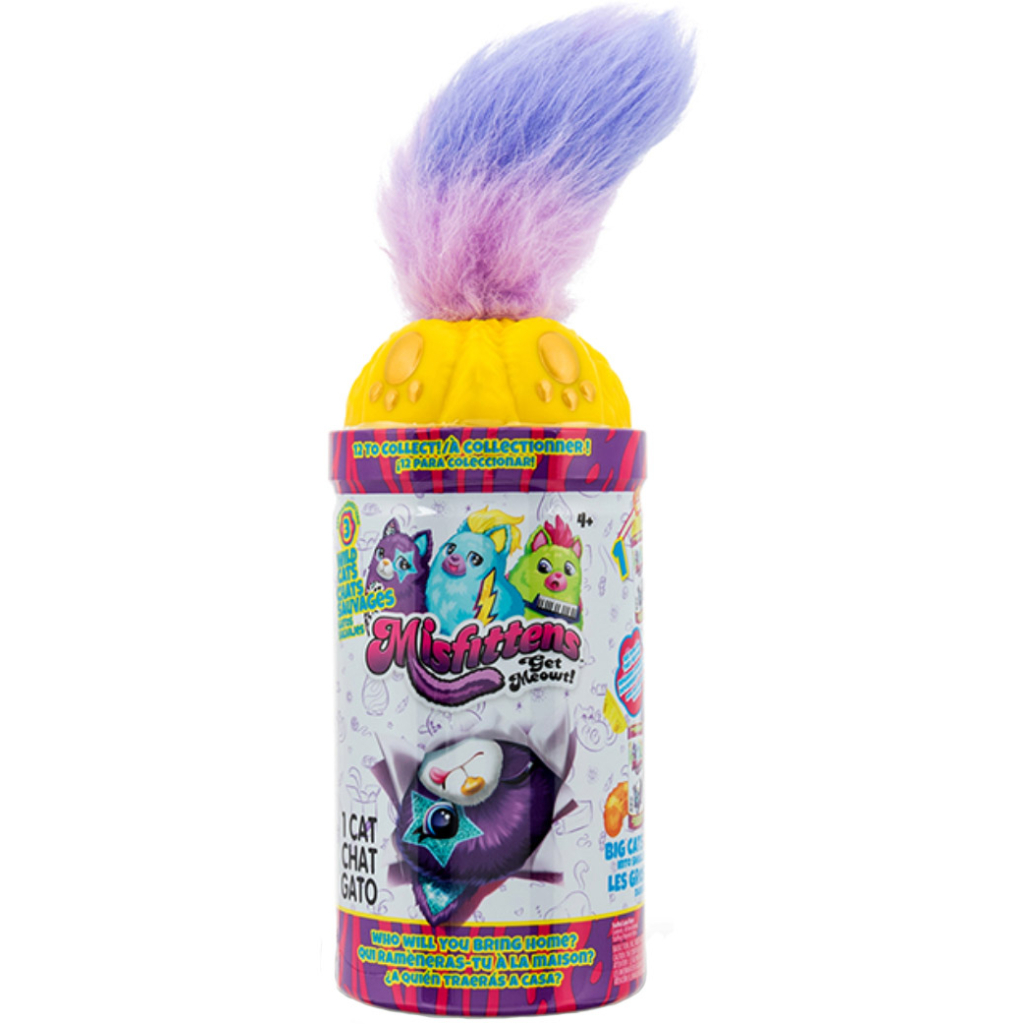 М'яка іграшка Misfittens W3 - Котик у банці (03936(W3)) - зображення 1