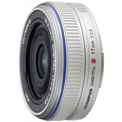 Об'єктив Olympus EW-M1728 17mm 1:2.8 Silver (N3593592) - зображення 1