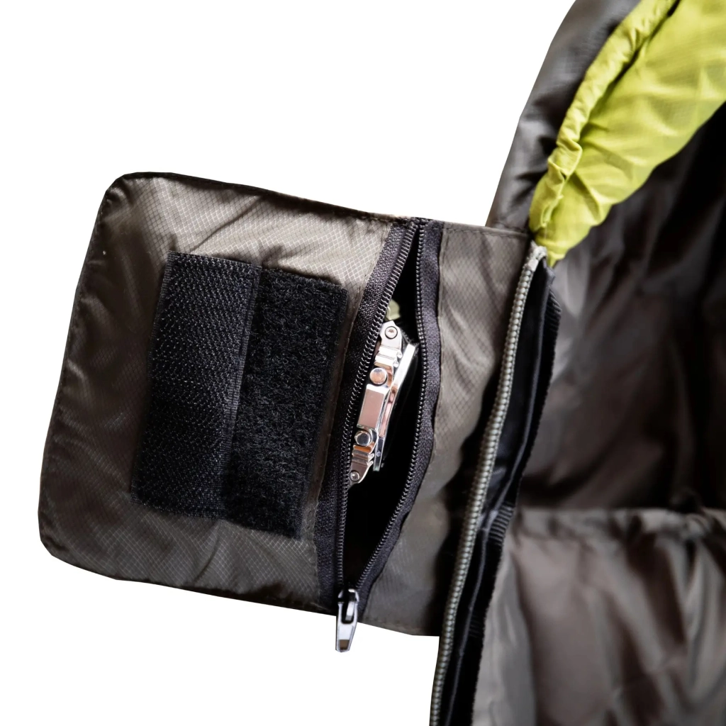 Спальний мішок Tramp Boreal Long кокон лівий green/grey (UTRS-095L-L) - зображення 7