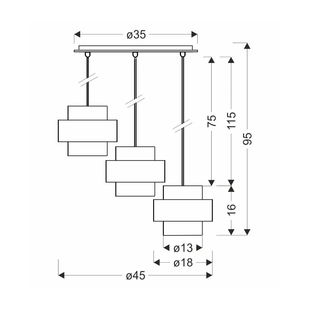 Люстра Candellux Spiega (33-09500) - изображение 6