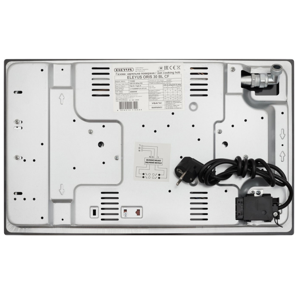 Варочна поверхня Eleyus ORIS 30 BL CF - изображение 10