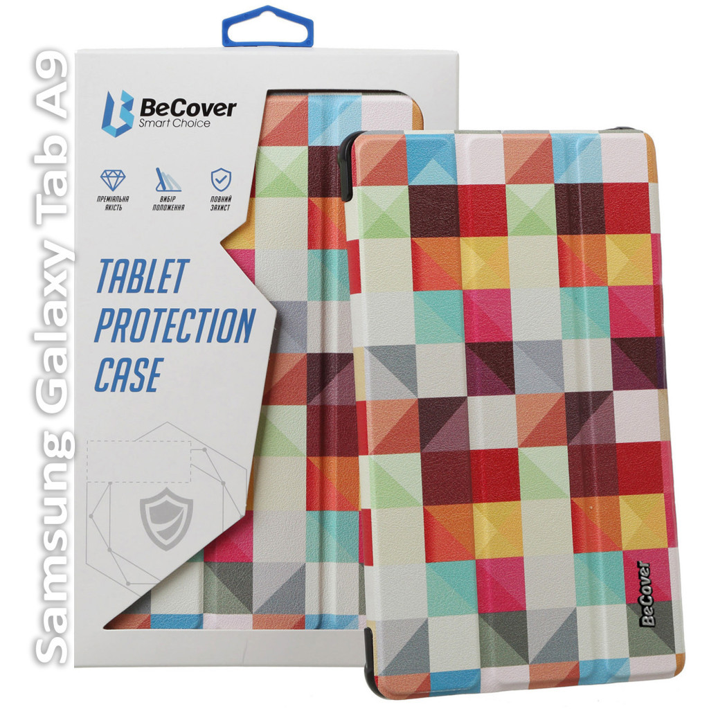 Чохол до планшета BeCover Smart Case Samsung Tab A9 SM-X115 8.7" Square (709918) - зображення 1