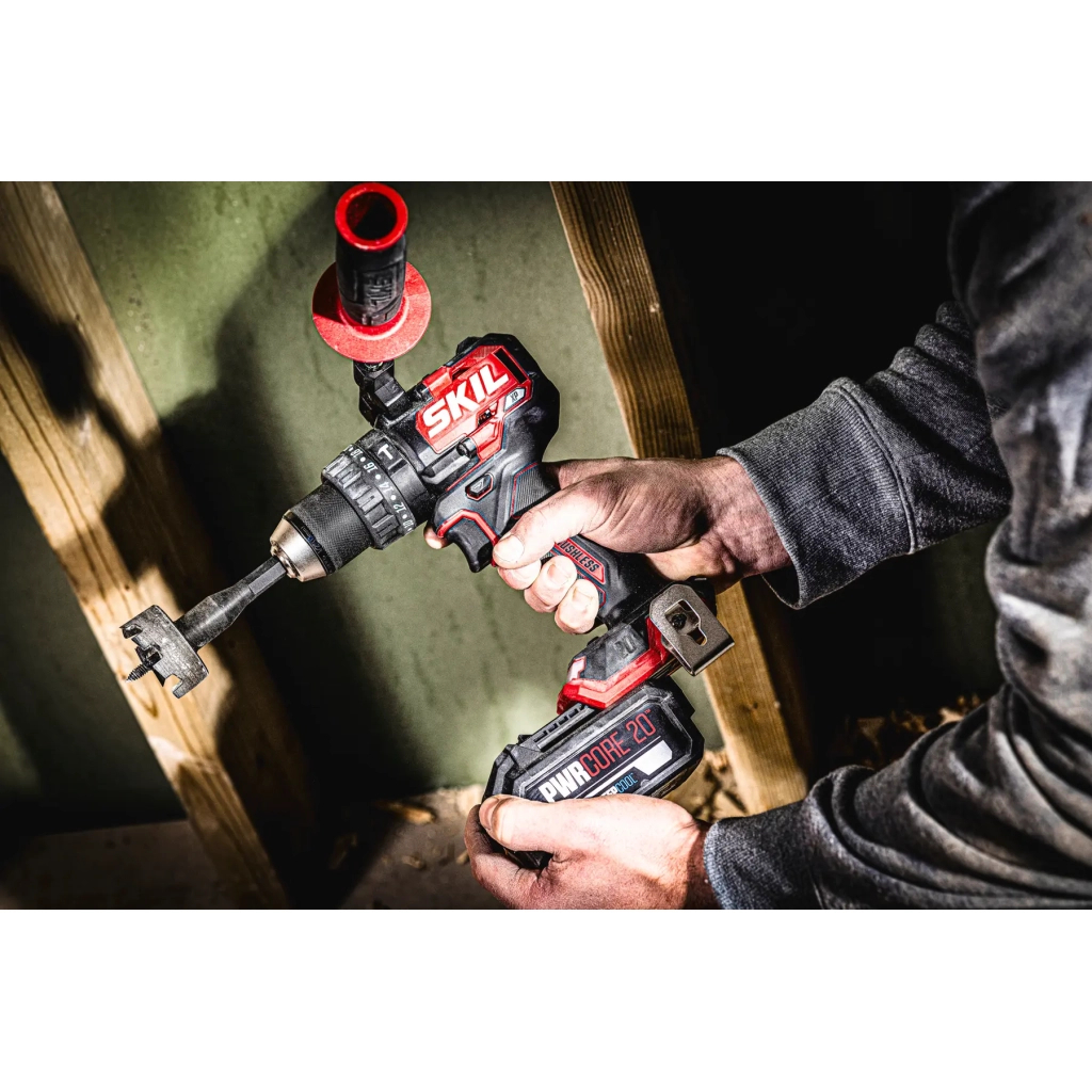 Шуруповерт Skil акумуляторний безщітковий ударний 3085 CA XP, 2.5Ah (CD1E3085CA+BC1E3110AA) - зображення 3