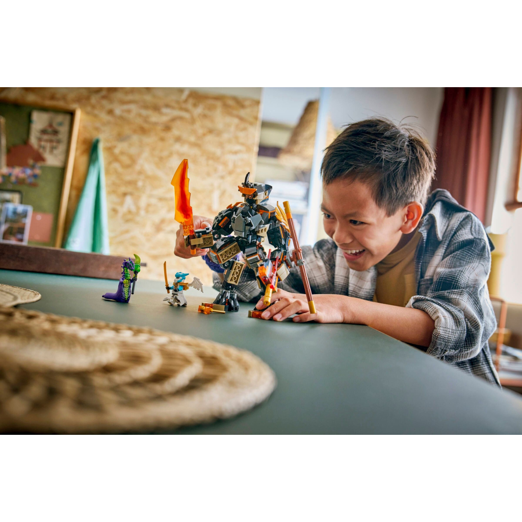 Конструктор LEGO Ninjago Робот Коула для місії і Дракон Зейн (71854) - зображення 9
