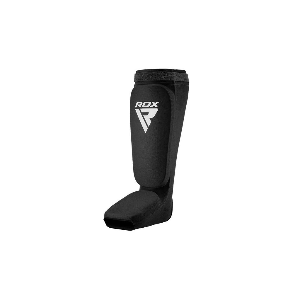 Захист гомілки і стопи RDX Shin Instep Foam Black/White XL (HYP-SIBW-XL) - зображення 3